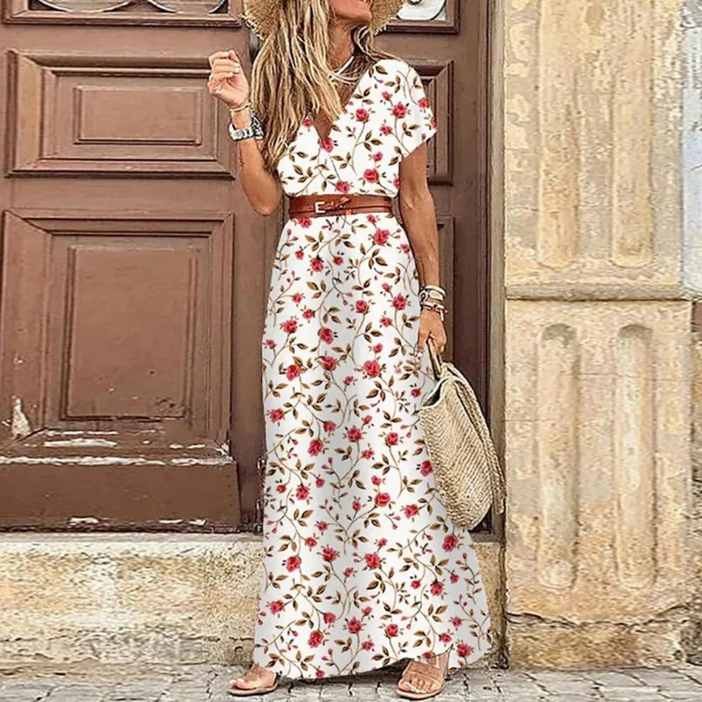Frouke™ - Maxi Ibiza Dress - Includes Belt