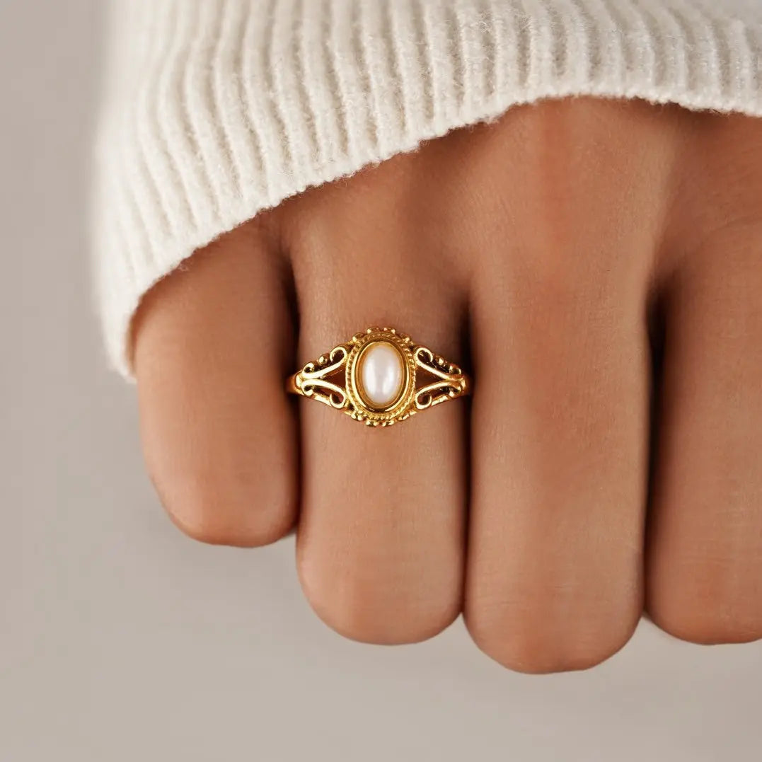Royal - Vintage Perlenring