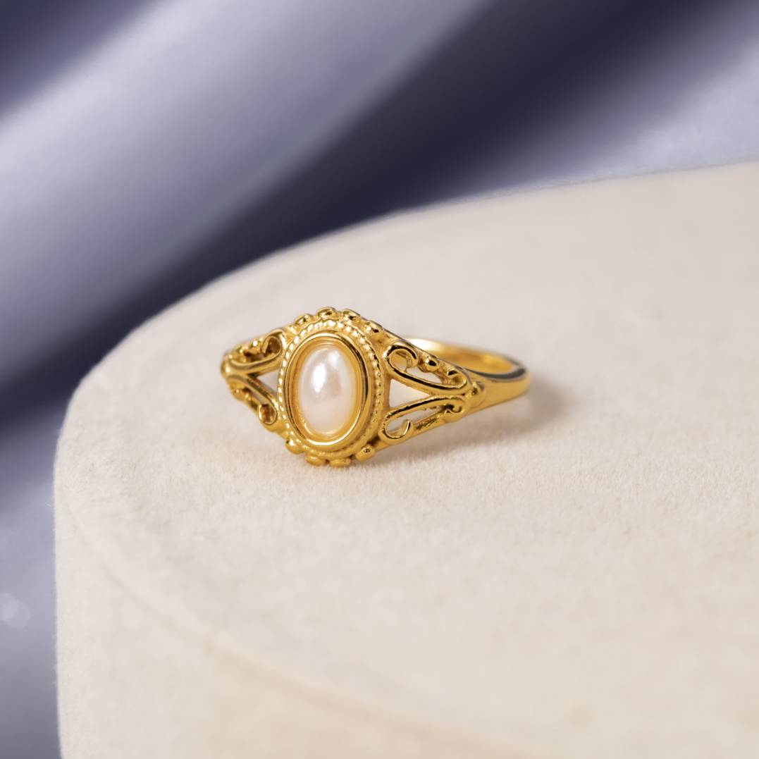 Royal - Vintage Perlenring